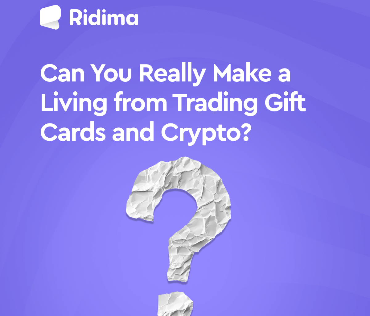 trading gift cards and crypto