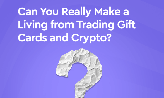 trading gift cards and crypto