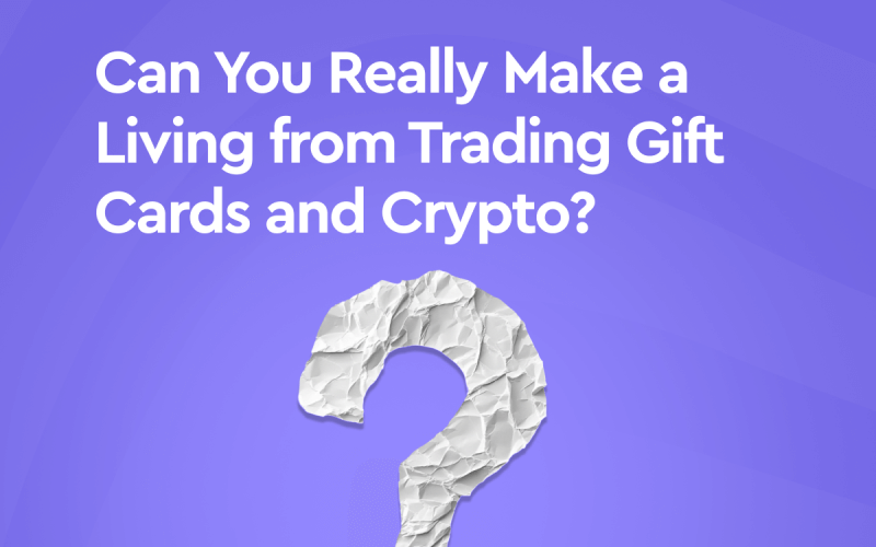 trading gift cards and crypto