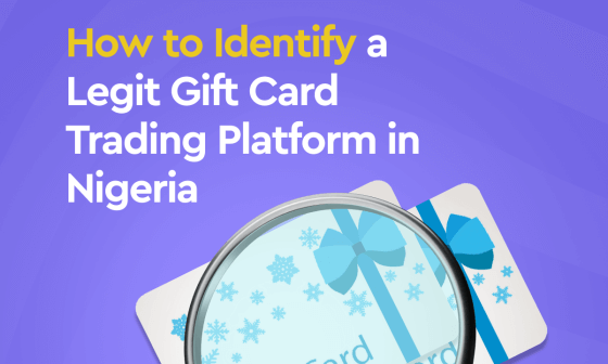 legit gift card trading platform in Nigeria