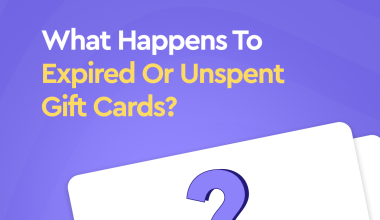 expired or unspent gift cards