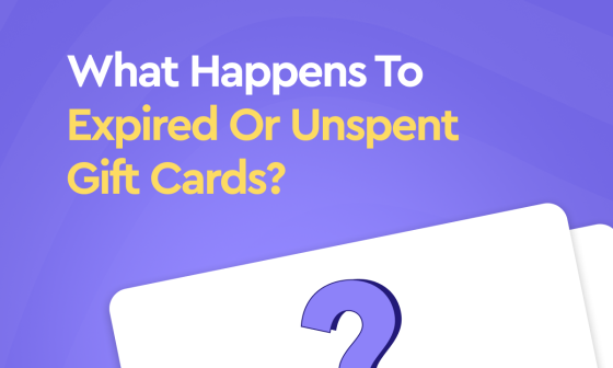 expired or unspent gift cards