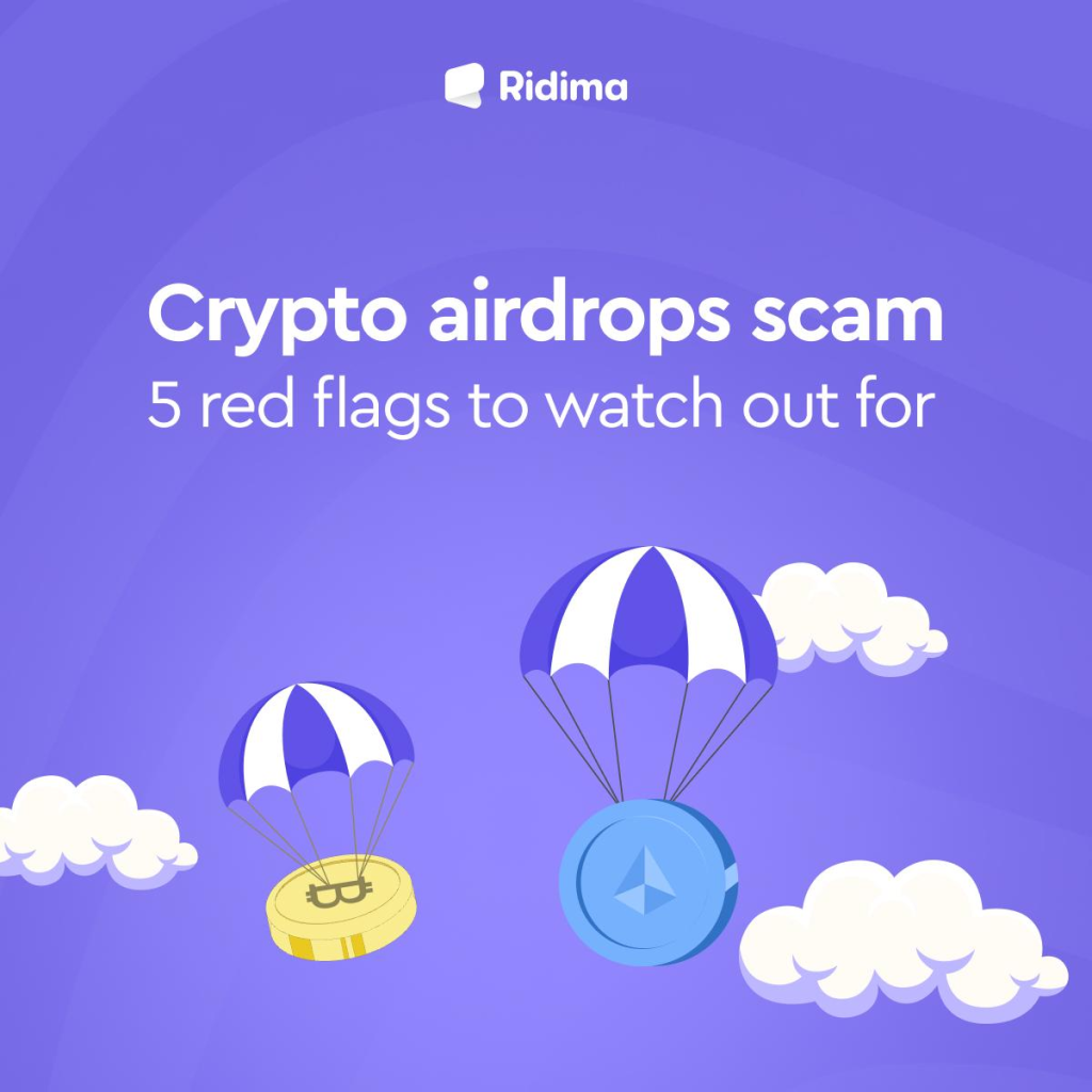 Crypto airdrops scam