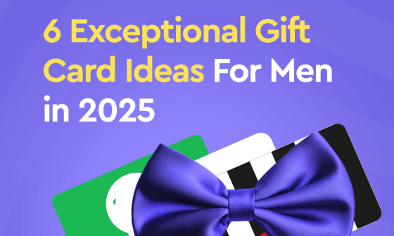 Gift card ideas for men