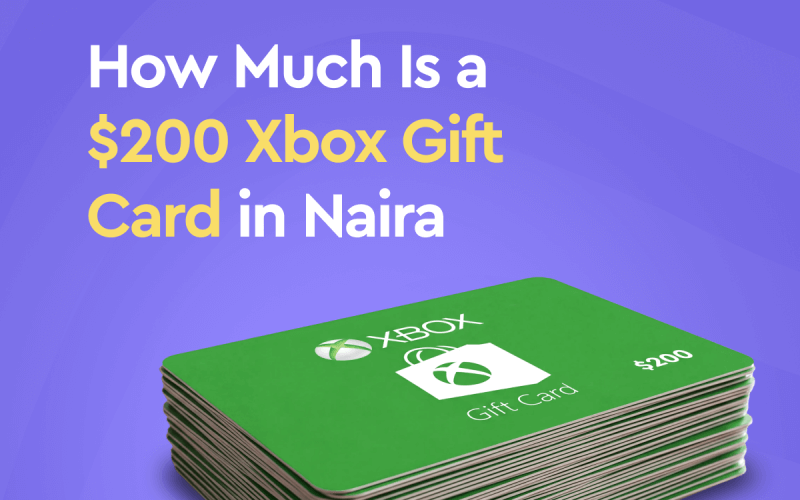 Xbox gift card in Naira