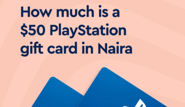 PlayStation gift card in Naira