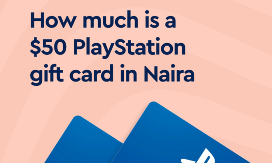 PlayStation gift card in Naira