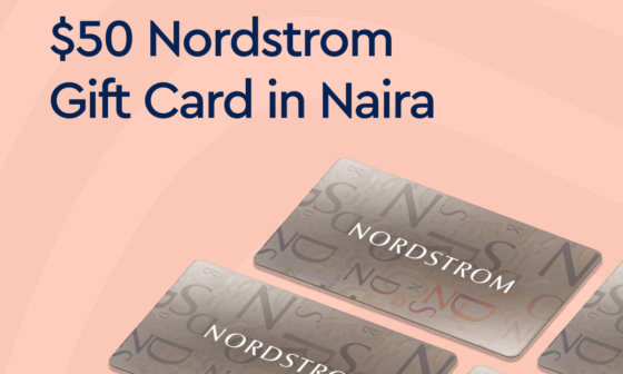 $50 Nordstrom gift card