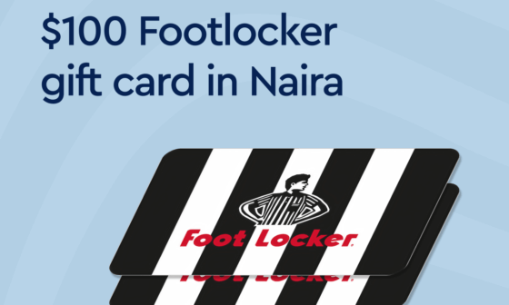 $100 Footlocker gift card