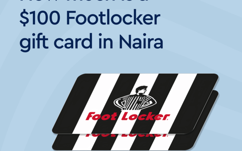 $100 Footlocker gift card