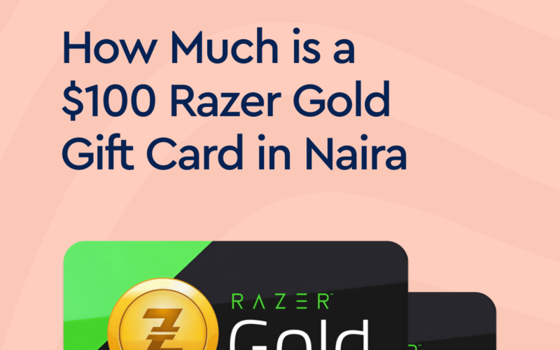 $100 Razer Gold Gift Card in Naira
