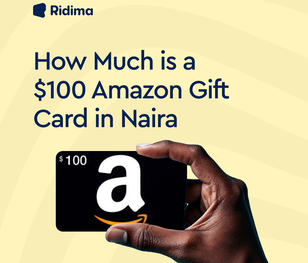 $100 Amazon gift card in Naira