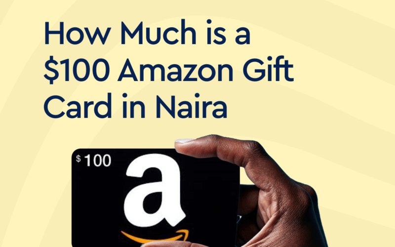 $100 Amazon gift card in Naira