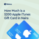 Apple iTunes Gift Card in Naira
