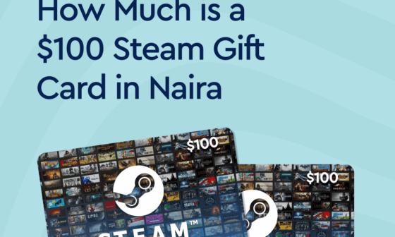 $100 Steam Gift Card in Naira