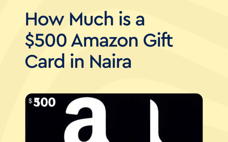 $500 Amazon Gift Card in Naira