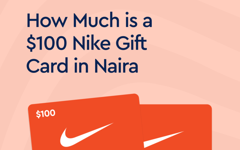 $100 Nike Gift Card in Naira