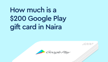 a $200 Google Play gift card in Naira