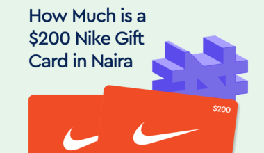 a $200 Nike Gift Card in Naira