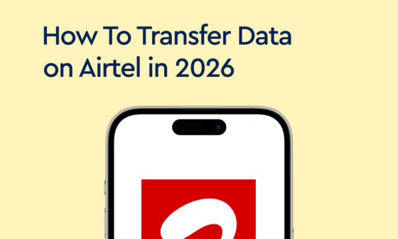 Transfer data on Airtel
