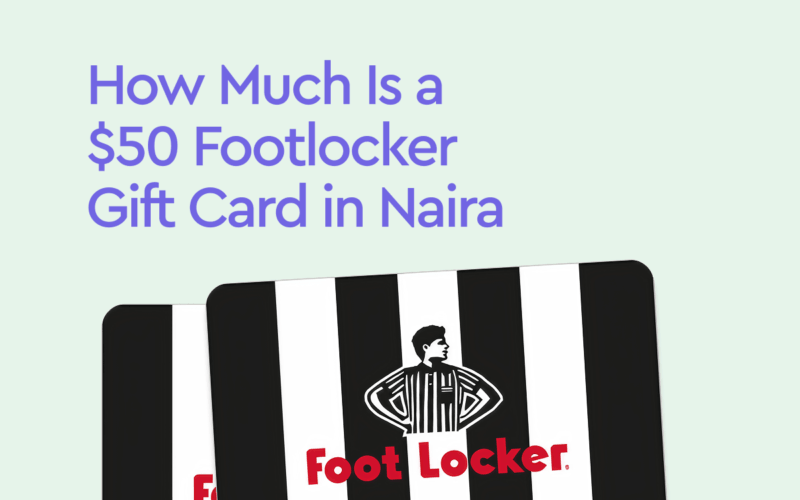 $50 Footlocker gift card in Naira