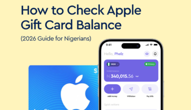 Apple gift card balance