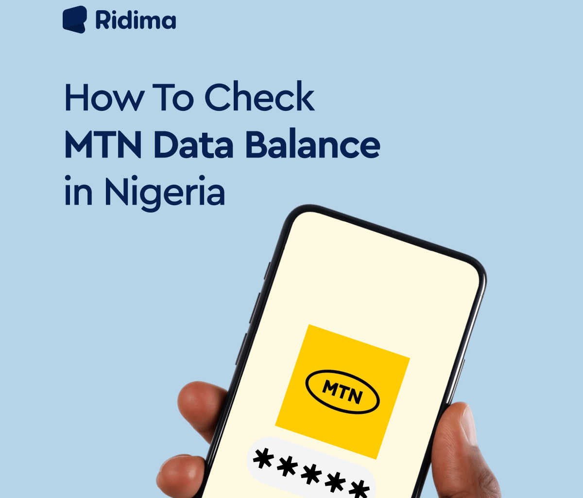 Check MTN Data Balance