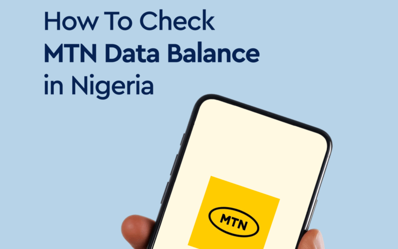 Check MTN Data Balance
