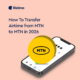 How to transfer airtime from MTN to MTN.