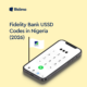 Fidelity Bank USSD Code