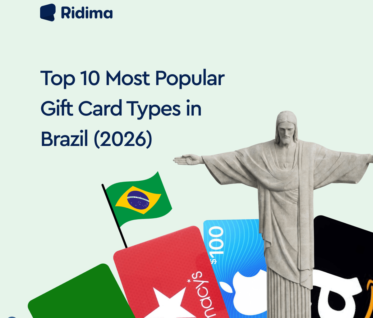 Gift card types in Brazil