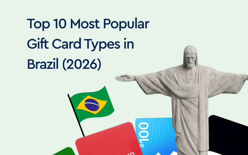 Gift card types in Brazil