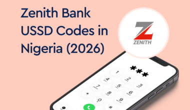 Zenith Bank USSD Codes in Nigeria
