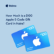 Apple e-code gift card