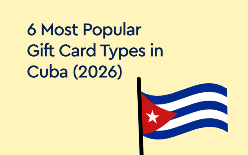 gift card types in Cuba