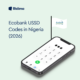 Ecobank USSD Code