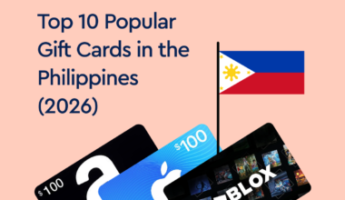 popular gift cards in the Philippines