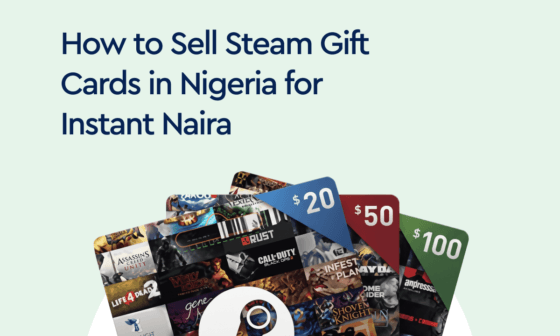 sell Steam gift cards in Nigeria