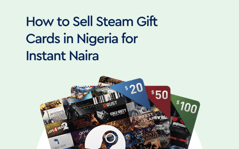 sell Steam gift cards in Nigeria