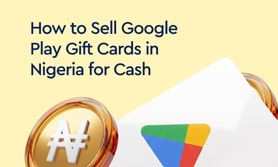 Sell Google Play Gift Cards in Nigeria