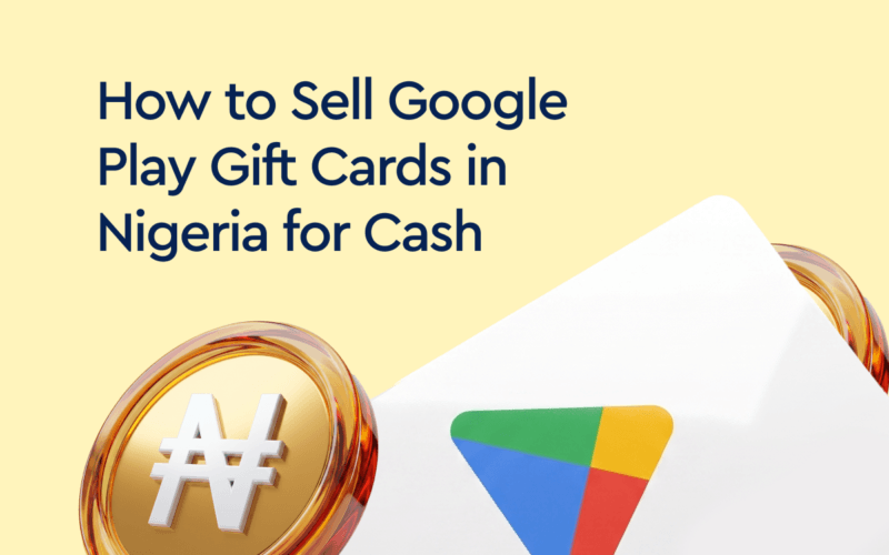 Sell Google Play Gift Cards in Nigeria