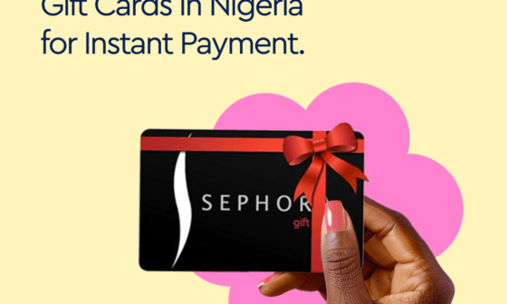Sell Sephora gift cards in Nigeria