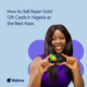 sell Razer Gold gift cards in Nigeria