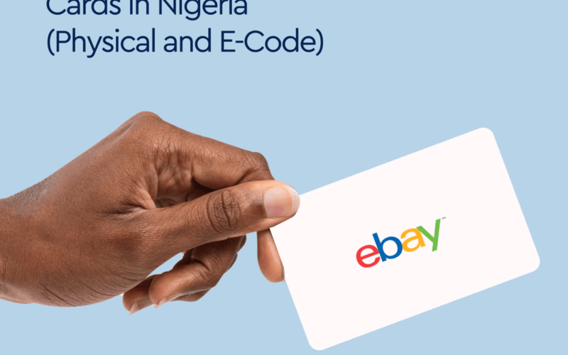 sell eBay gift cards in Nigeria