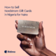 Sell Nordstrom gift cards in Nigeria