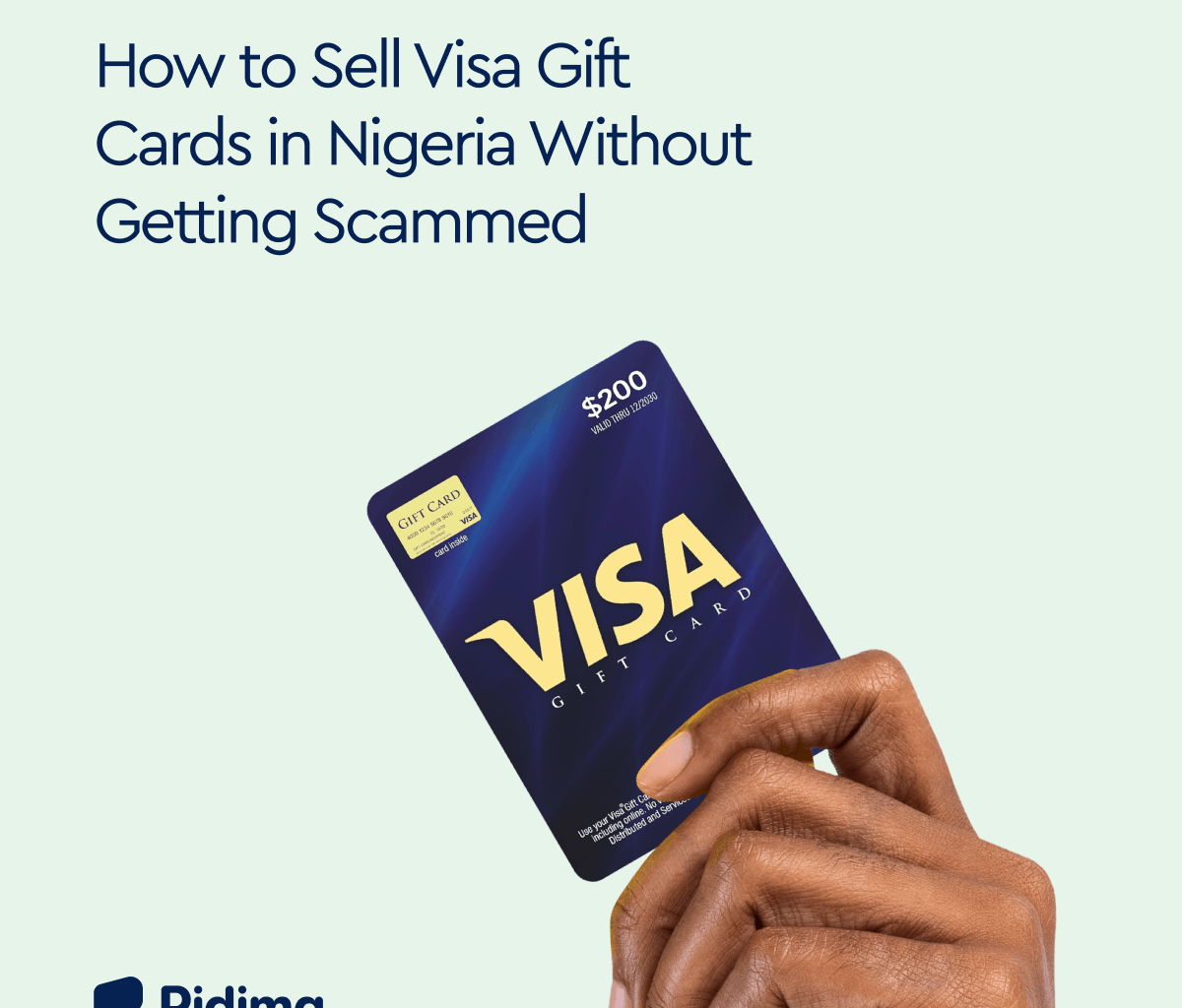 Sell Visa gift cards in Nigeria