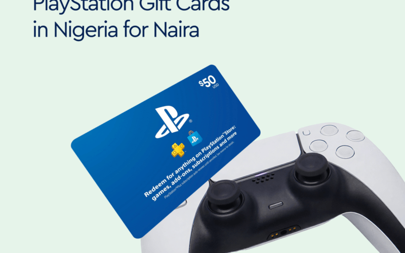 sell PlayStation gift cards in Nigeria