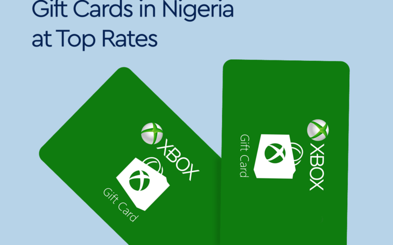 Sell Xbox Gift Cards in Nigeria