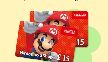 Sell Nintendo eShop gift cards