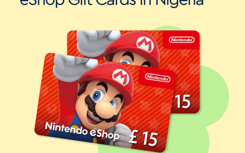 Sell Nintendo eShop gift cards
